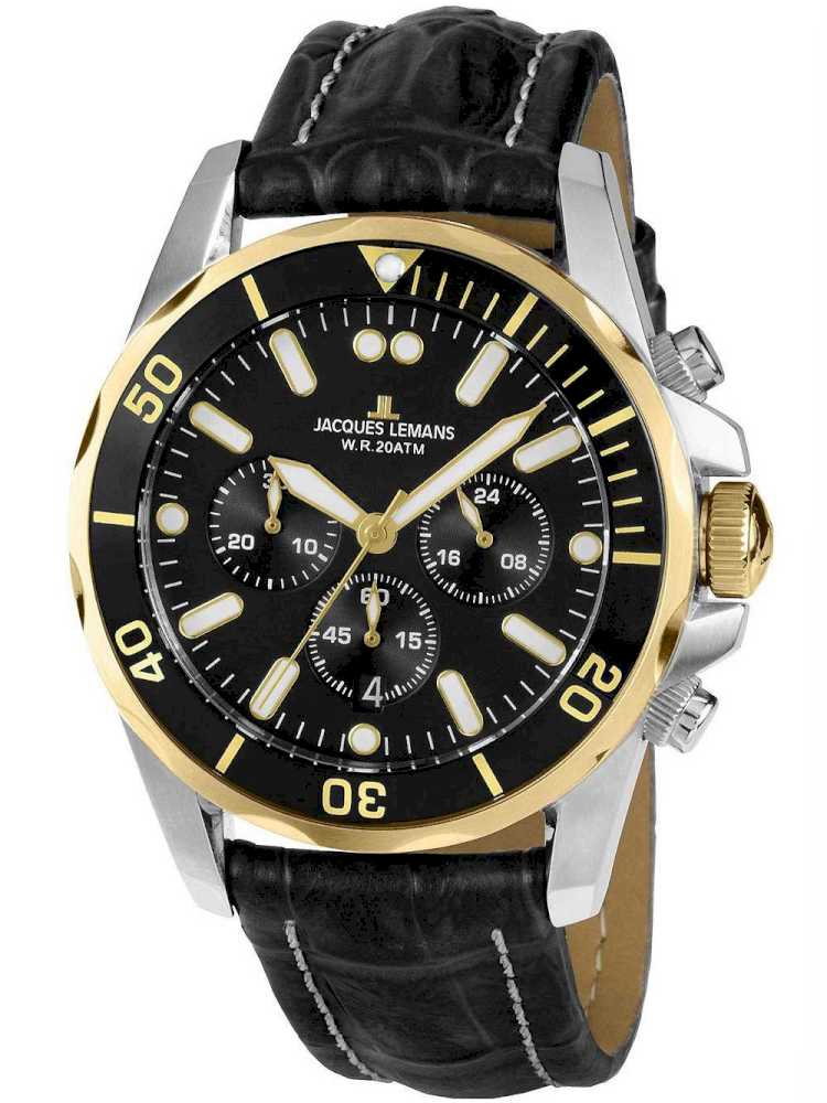 Jacques Lemans 2091D Herreur Liverpool – Elegant med FRI Fragt!