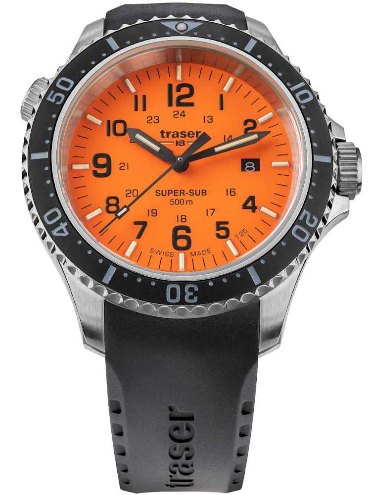 Traser 109380 Herreur P67 Supersub – FRI fragt ved køb!
