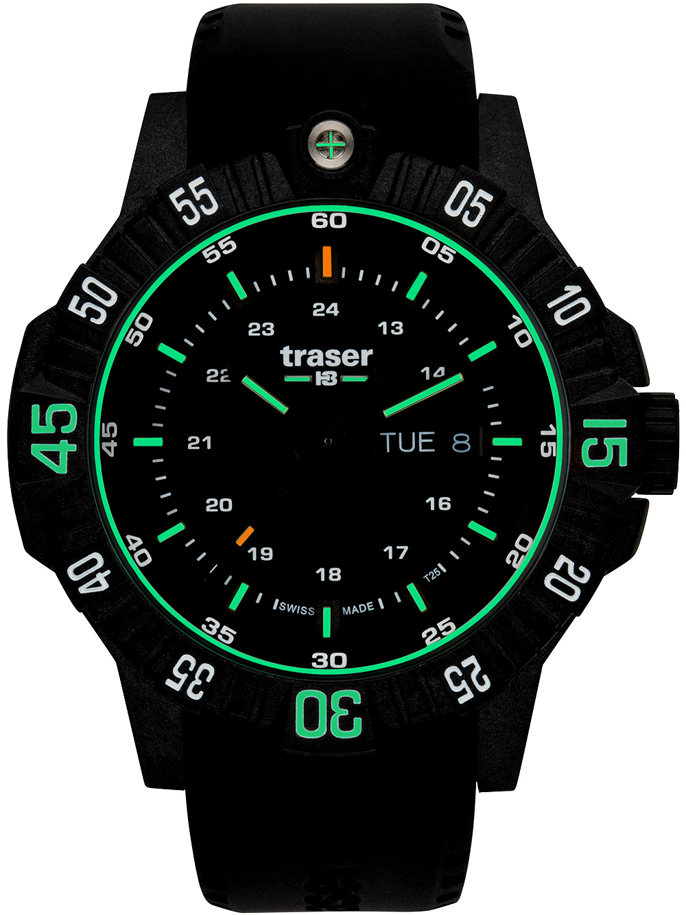 Traser 110723 P99 Tactical Dykkerur – FRI Fragt!