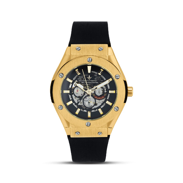 Herreur Garnet Tempus Gold - Maskulin Elegance i Guld