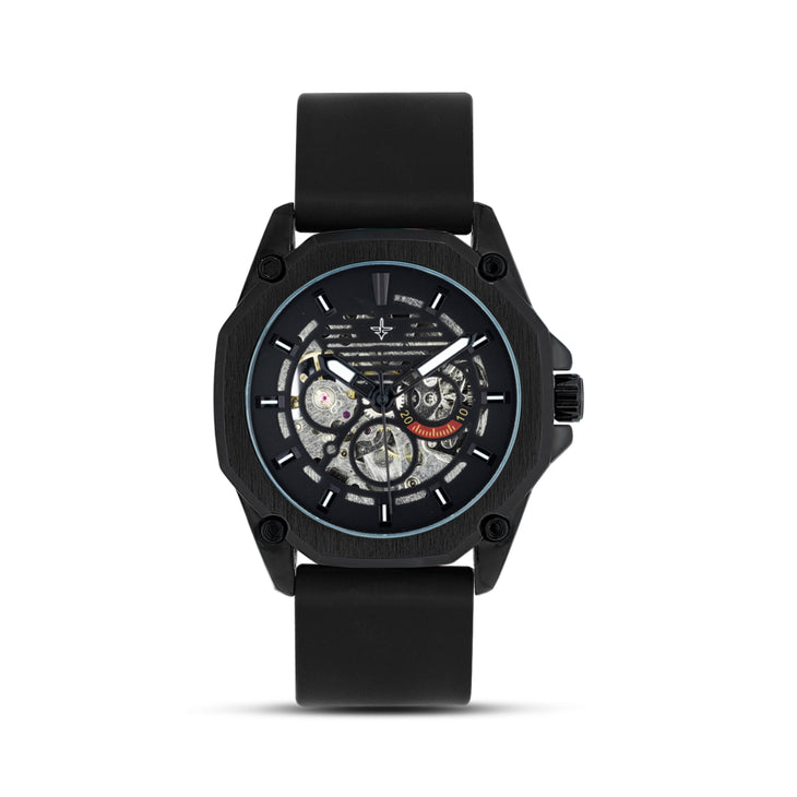 Maskulint Sort Herreur - Lucien Fabrice Zircon Tempus Black