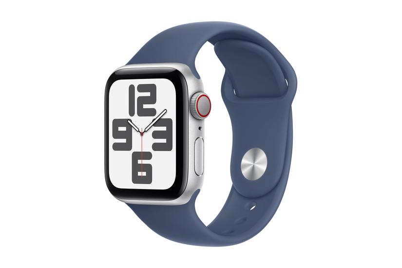 Apple Watch SE GPS Cellular – Sølv Aluminium Smartwatch