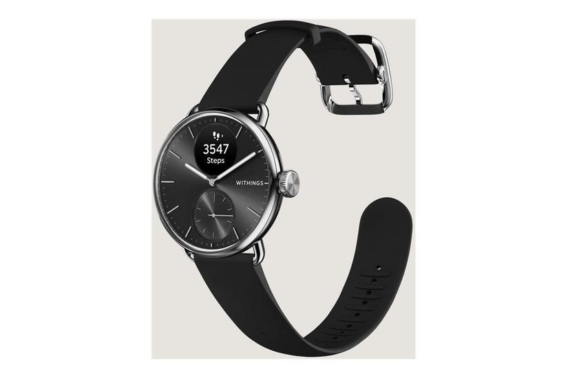 Sort Withings ScanWatch - Elegant hybrid smartwatch med sundhedsovervågning