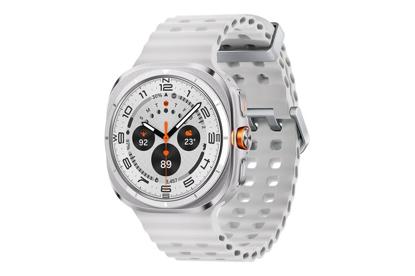 Hvid Samsung Galaxy Watch Ultra Titanium Smart Med Marinebånd Titanium - Samsung Smartwatch  - 8806095683331