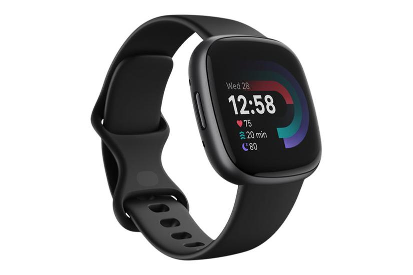 Fitbit Versa 4 – Smartwatch i Sort til Træning og Sundhed
