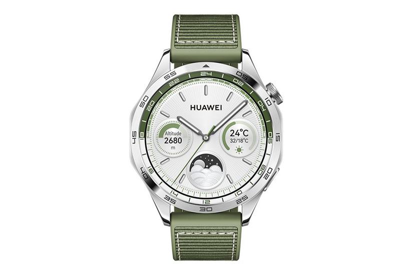 Grøn Huawei Watch Rustfrit Stål Smart Med Rem - Huawei Smartwatch  - 6942103104817