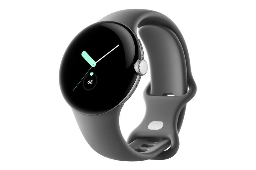 Google Pixel Watch – Elegant Sølv Smartwatch med Fitness Tracking