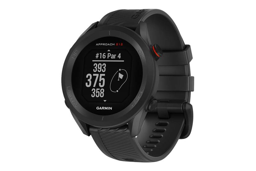 Sort Garmin Approach S12 Sportsur Med Rem 125 - Garmin Smartwatch