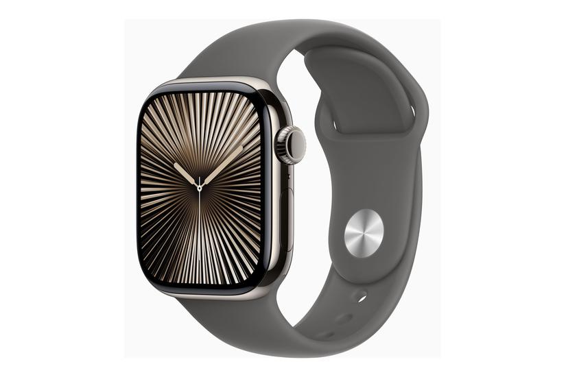 Apple Watch Series 10 GPS + Cellular i Titanium - Stengrå