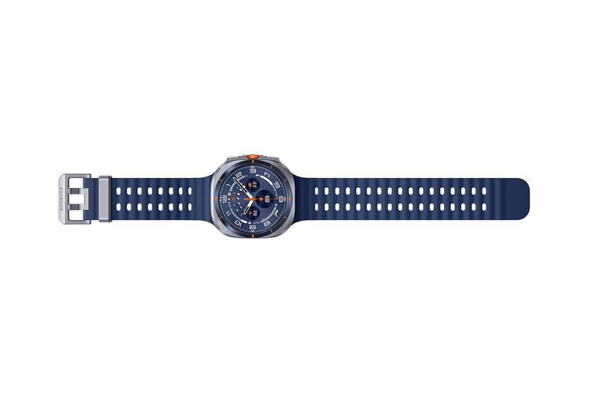 Samsung Galaxy Watch Ultra Titaniumblå Smart Med Marinebånd Blå - Samsung Smartwatch  - 8806097625308
