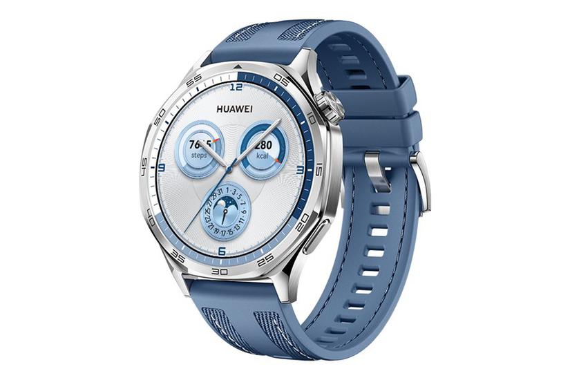 Huawei Watch Rustfrit Stål Smart Med Vævet Rem Blå - Huawei Smartwatch  - 6942103132025