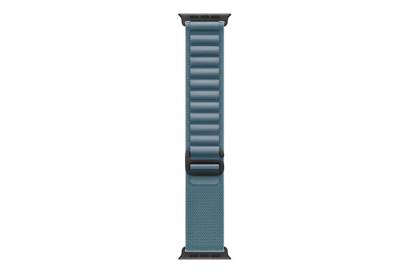 Apple Mg9m4zm Smart Bærbart Wearable Tilbehør Band Blå Titanium Polyester Elastan - Apple Smartwatch  - 195950649543