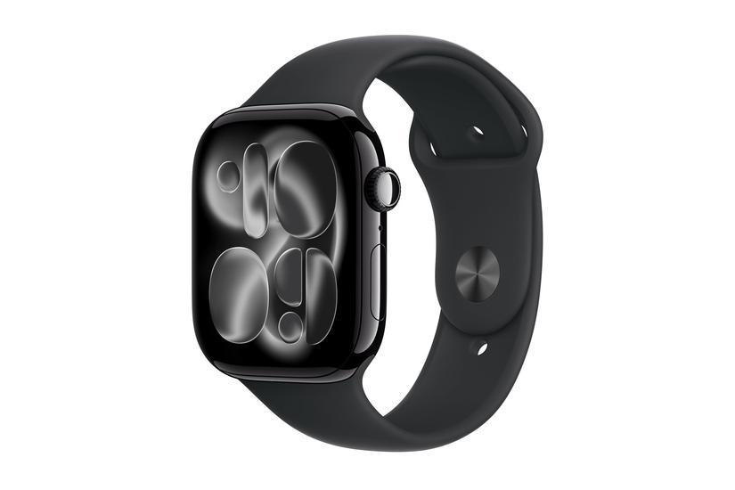Sort Apple Watch Series 10 med GPS – Perfekt til aktiv livsstil