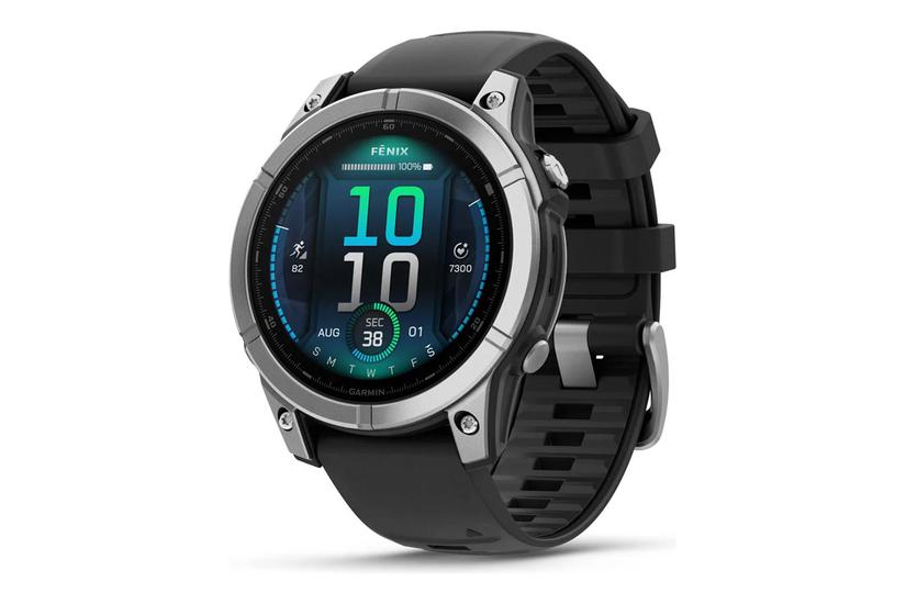 Garmin Fnix E Sort Rustfrit Stål Sportsur – Træningspartner