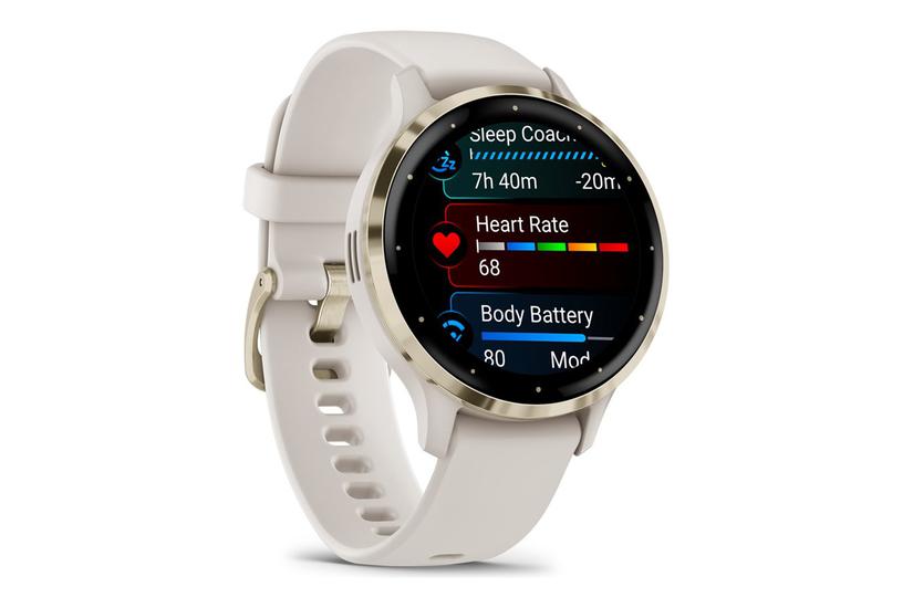 Garmin Venu 3S Smartwatch i Elfenben – Stilfuldt og Praktisk