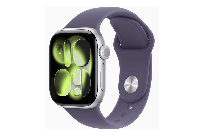 Apple Watch Series Oled Digital 374 446 Pixel Berøringsskærm Sølv Gps Satellit - Apple Smartwatch - 195950470437