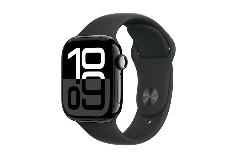 Sort Apple Watch Series 10 GPS – Smartwatch til aktive livsstil