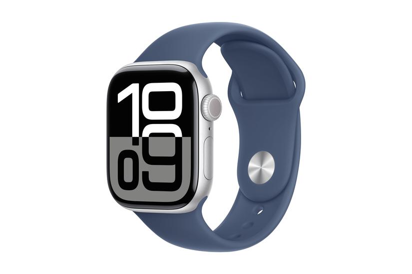 Apple Watch Series 10 GPS i Sølv – Ideel til Aktiv Livsstil