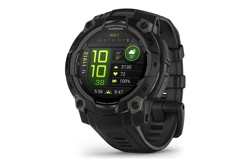 Garmin Instinct 3 AMOLED Smartwatch - Sort Fitness Ur