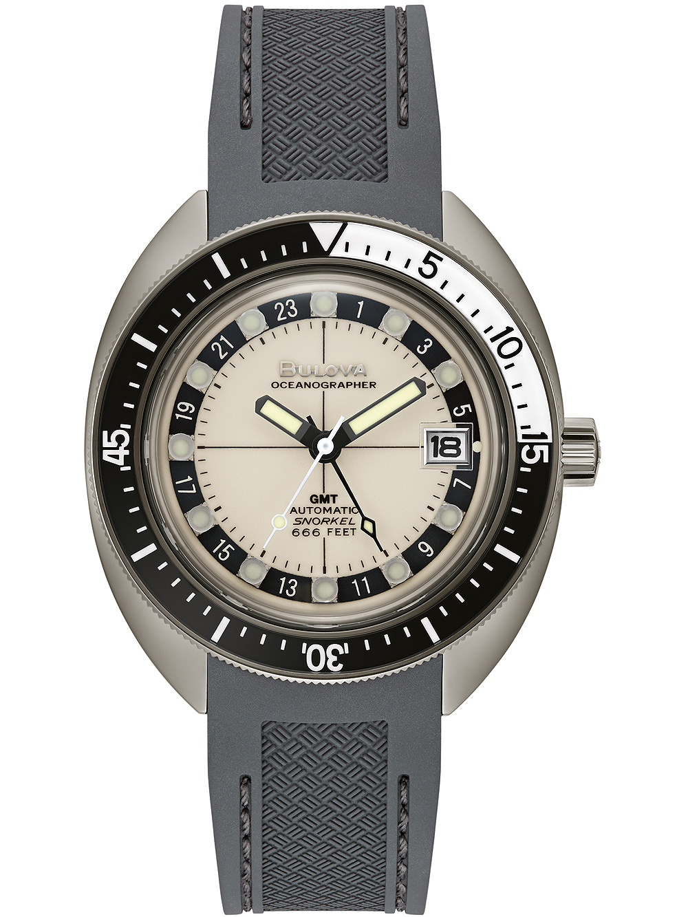 Bulova 98b407 Herreur Oceanographer Automatic - Bulova Herreure - 7613077594162