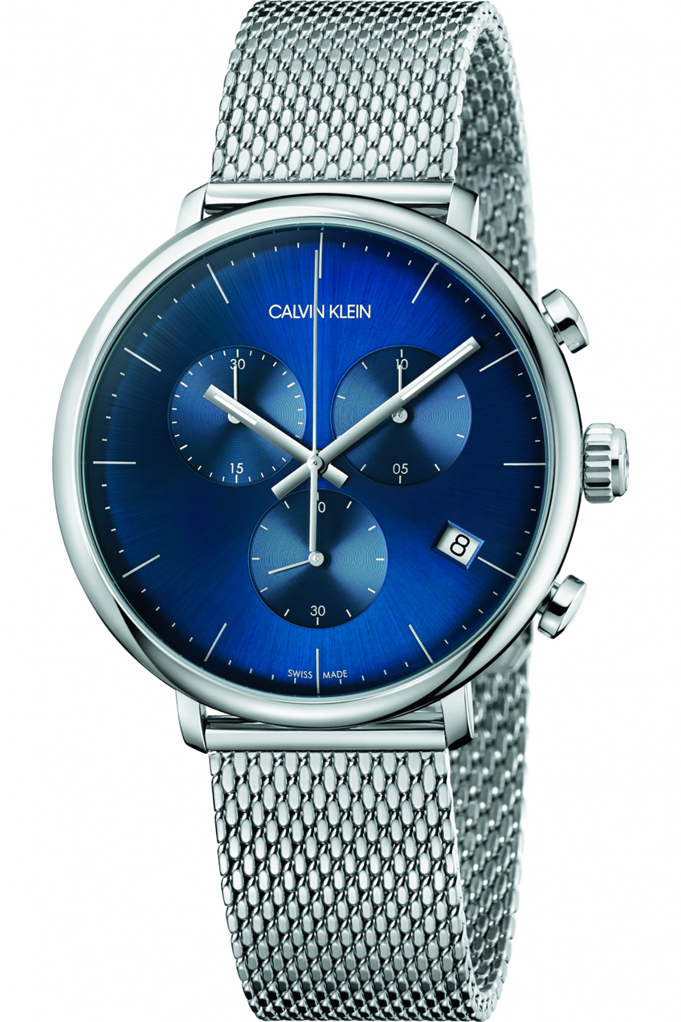 Calvin Klein Chronograph Ur til Mænd – Udsalg K8M2712N