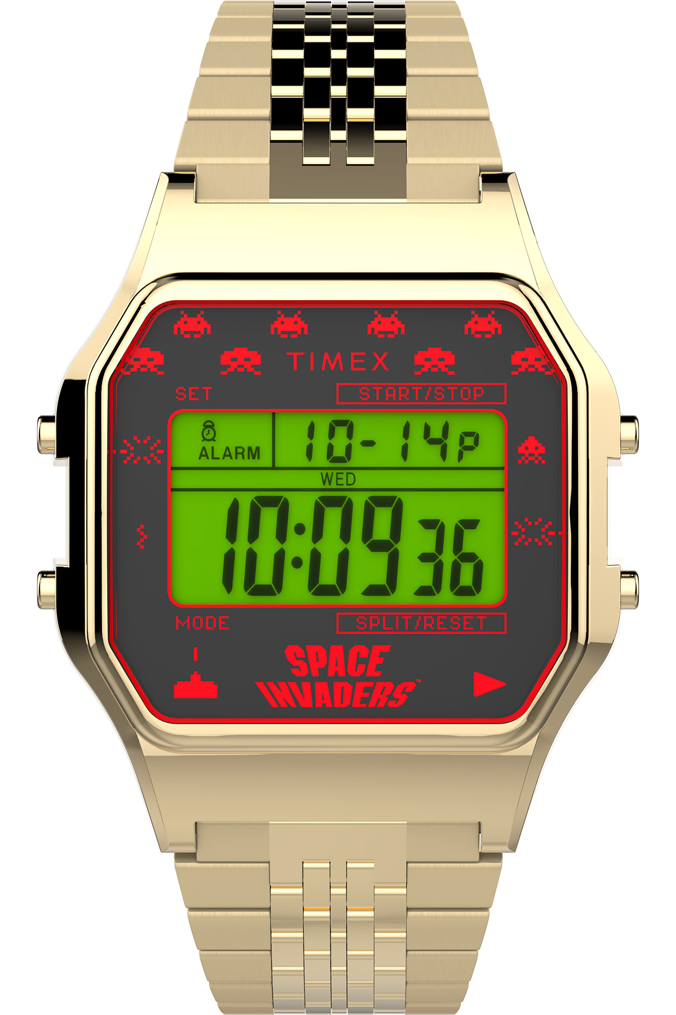 Timex Kladde Herreur – Digital Quartz med Alarm & Stopur