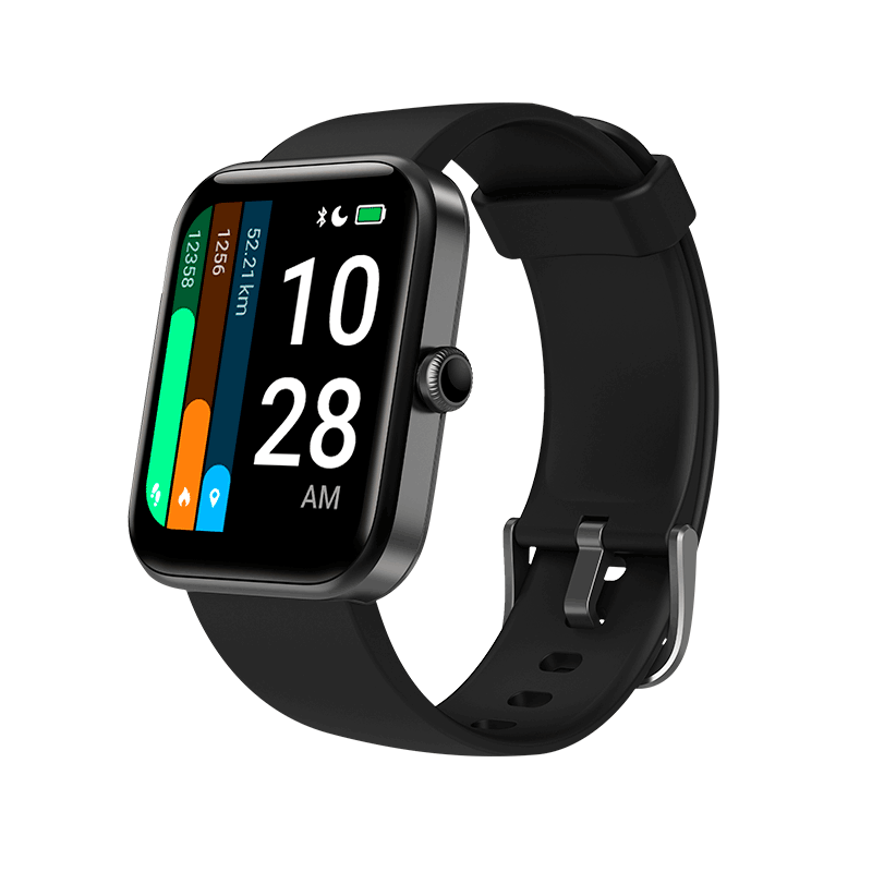 Sort Sportsbuddy Vision Smart - Vandtæt Fitnessur til Træning