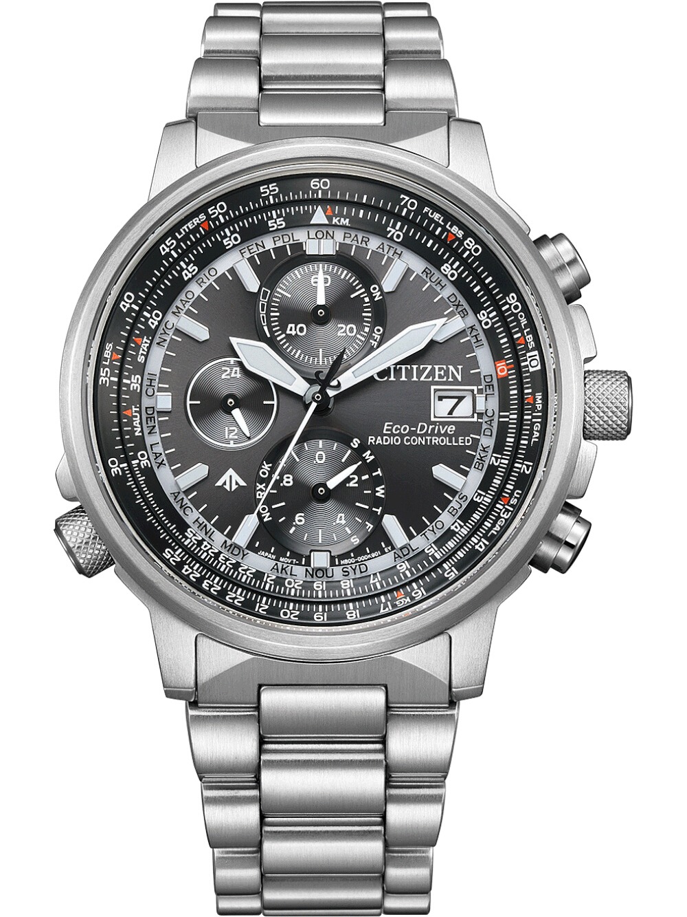 Citizen At8300 58e Herreur Promaster Sky Eco Drive Pilot - Citizen Herreure  - 4974374346865