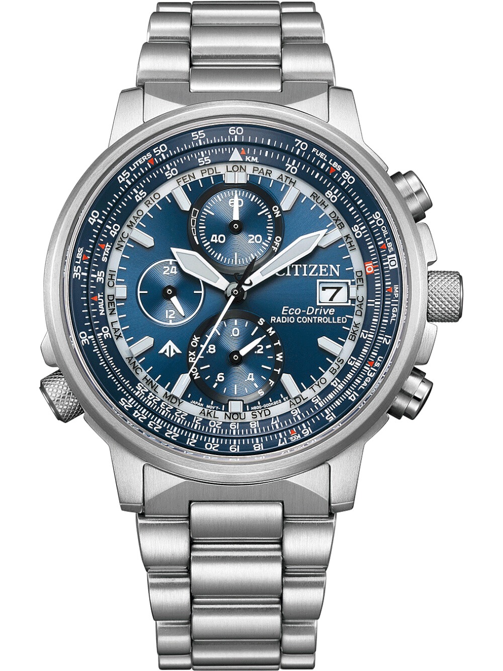 Citizen At8300 58l Herreur Promaster Sky Eco Drive Pilot - Citizen Herreure - 4974374346872
