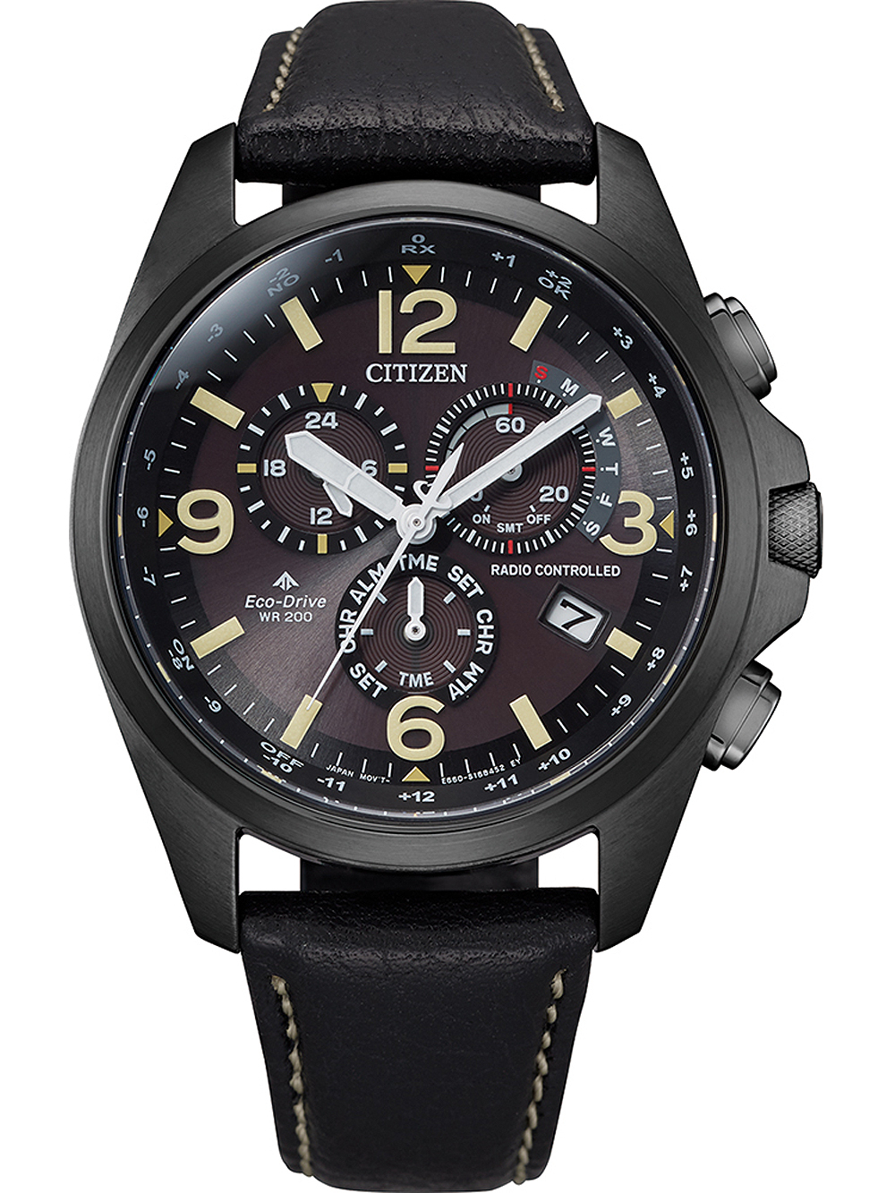 Citizen CB5925-15E Herreur – Radiostyret Eco Drive Tilbud