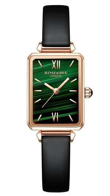 Art Deco Dameur med Læderrem – Elegance til enhver lejlighed!
