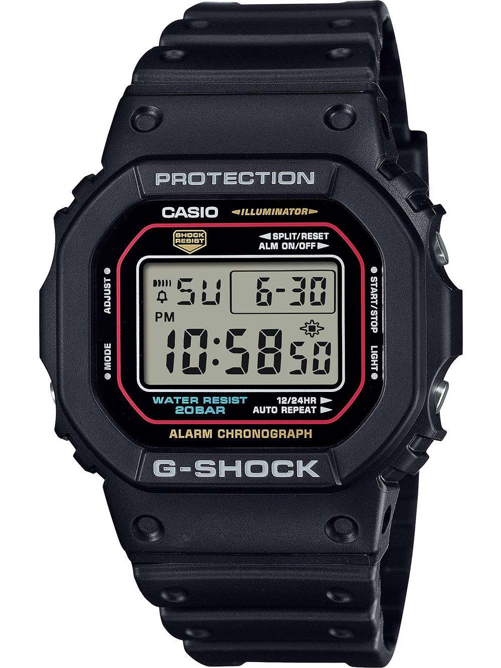 Casio DW-5600RL-1ER Herreur - Tidløst Design & FRI Fragt!