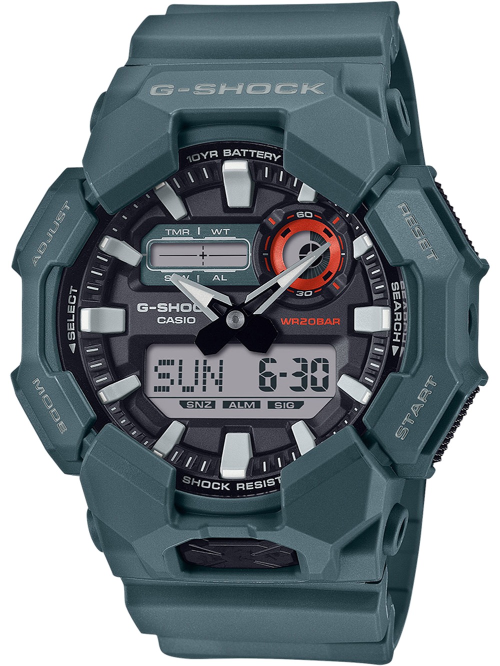 Casio GA-010-2AER Herreur – Sporty design med gratis fragt!