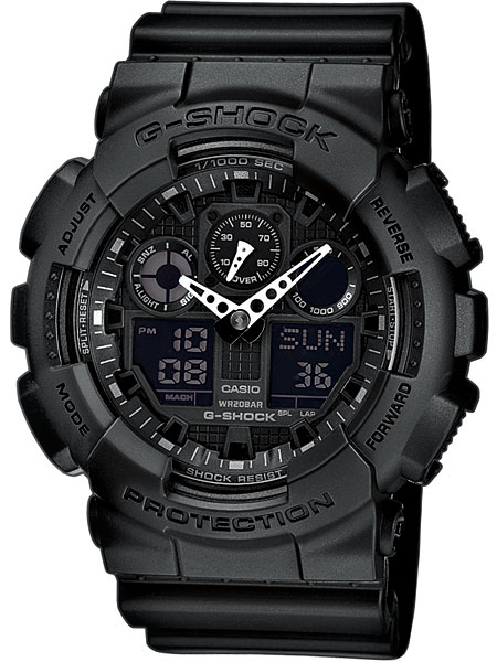 Casio GA-100-1A1ER Herreur – Stilfuldt og Robust Ur! FRI Fragt!