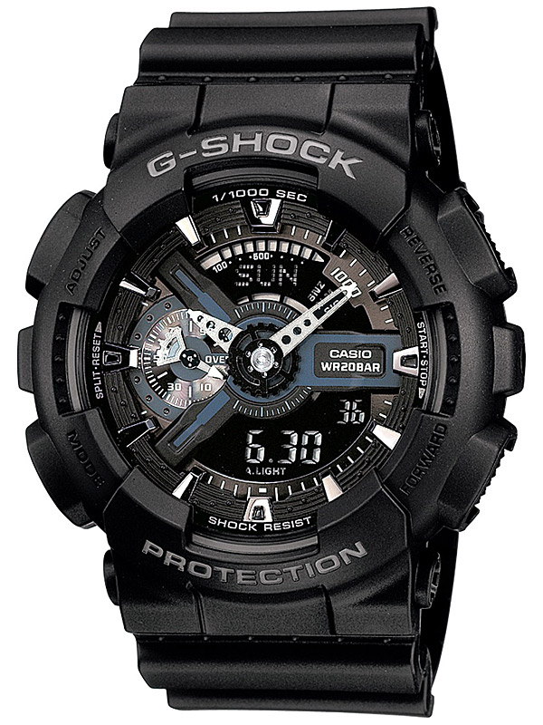 Casio GA-110-1BER Herreur i Sort – Få FRI Fragt!