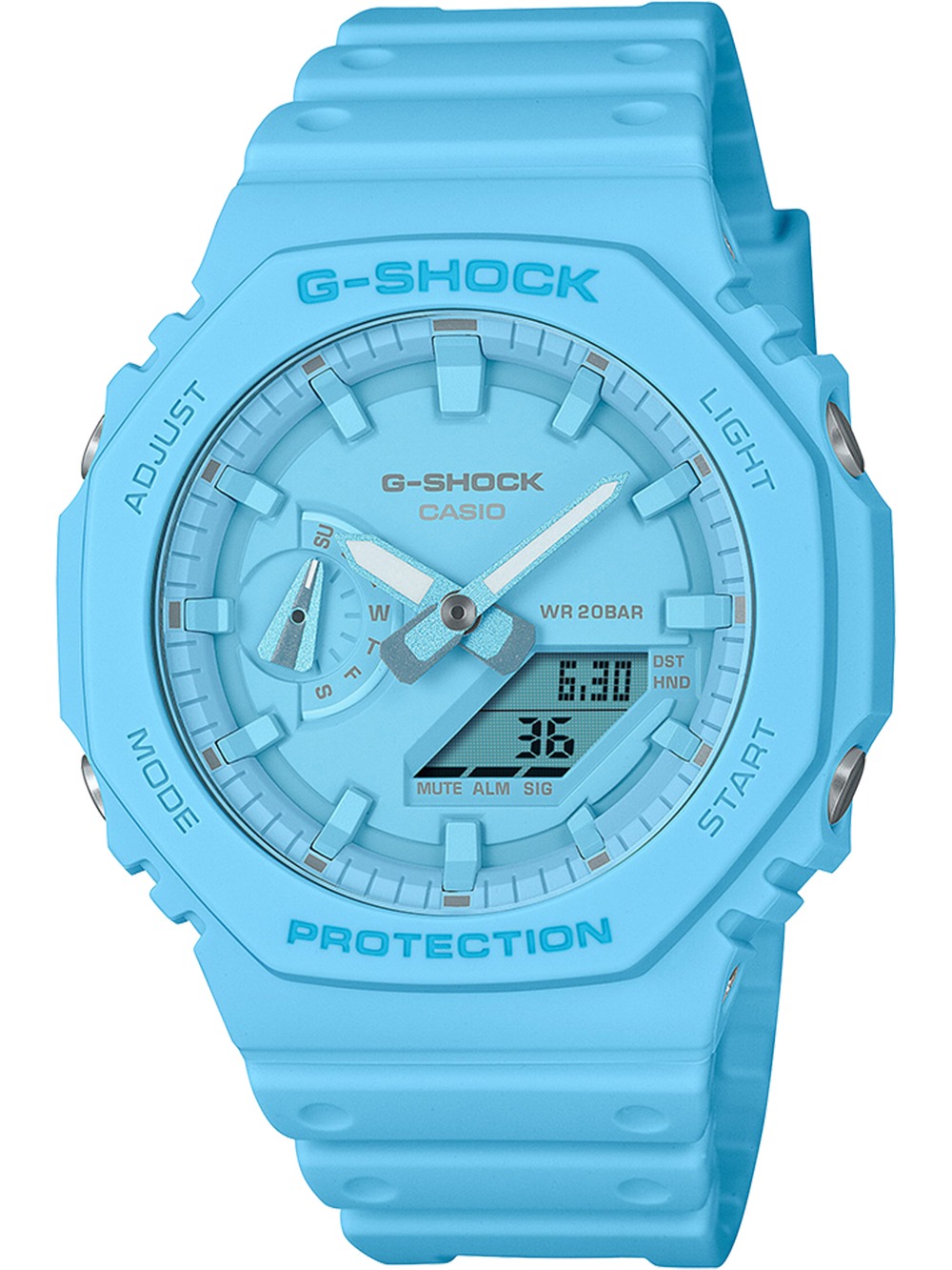 Casio GA-2100-2A2ER Herreur – Stilfuld Elegance & FRI Fragt