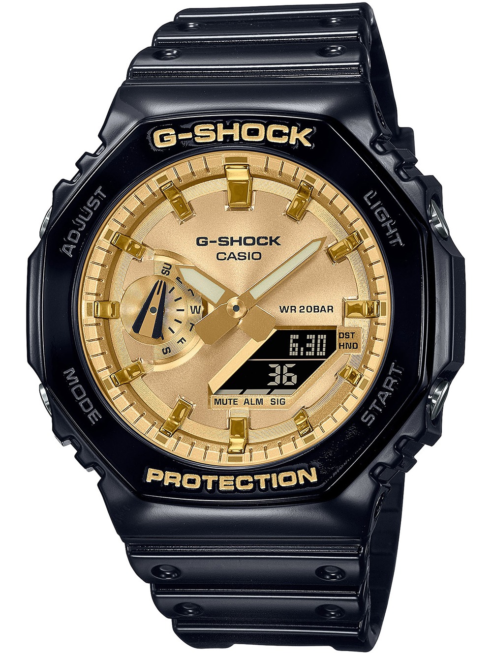 Casio GA-2100GB-1AER Herreur – Elegant og Funktionelt Ur