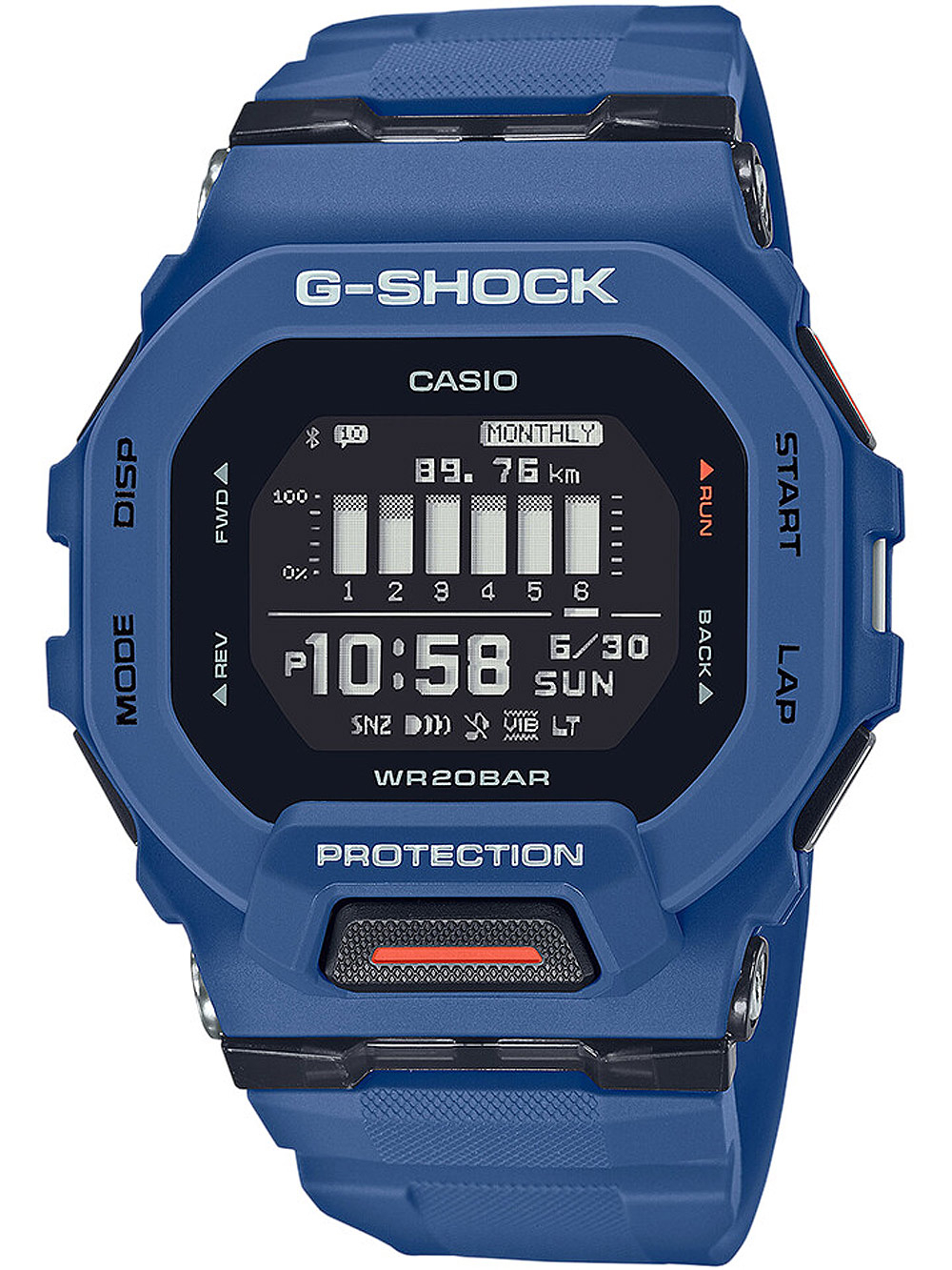 Casio GBD-200-2ER Herreur – Blå Shock – FRI Fragt!