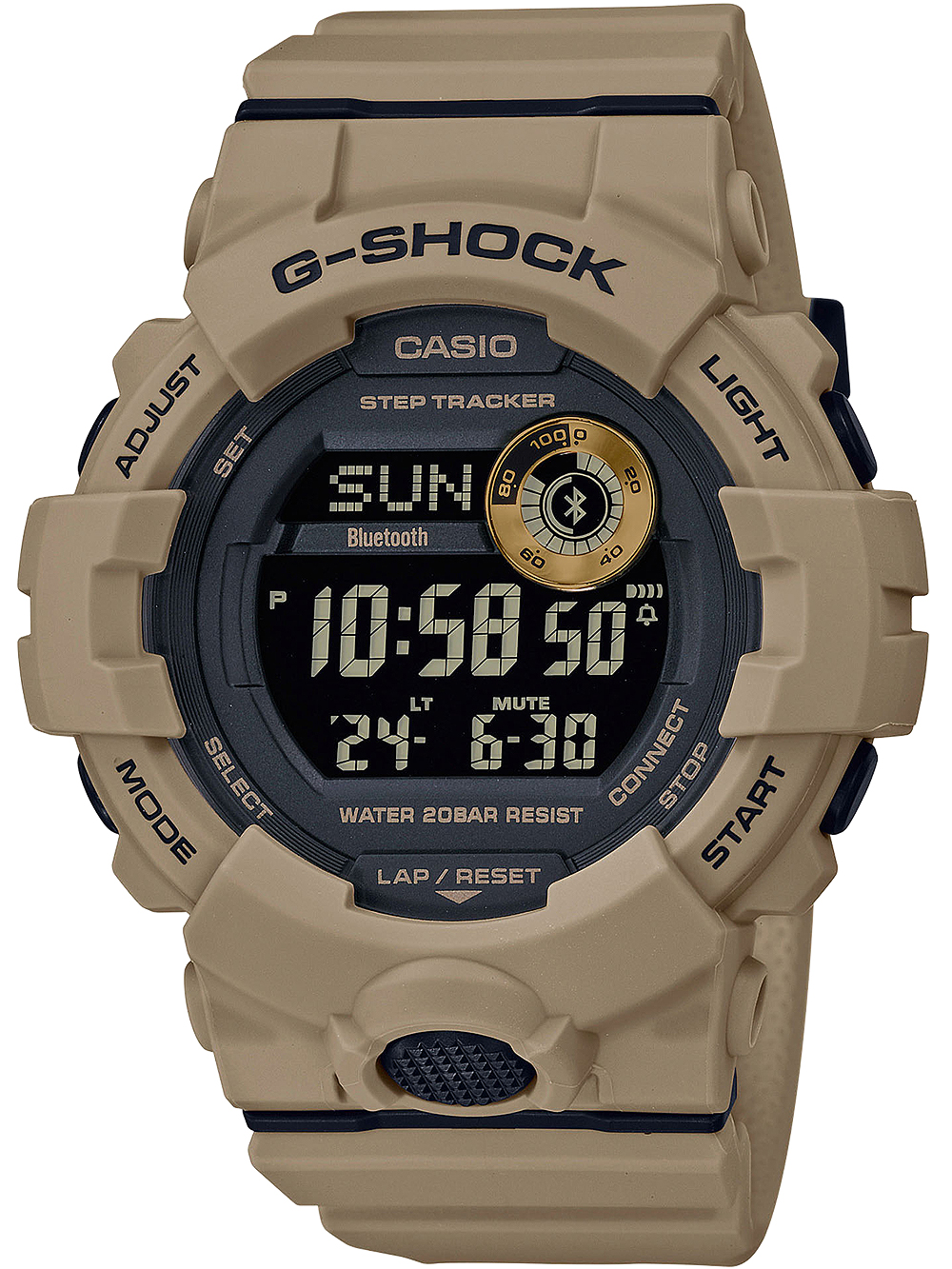 Casio Gbd 800uc 5er Herreur Shock Skridttæller - Casio Herreure  - 4549526218576