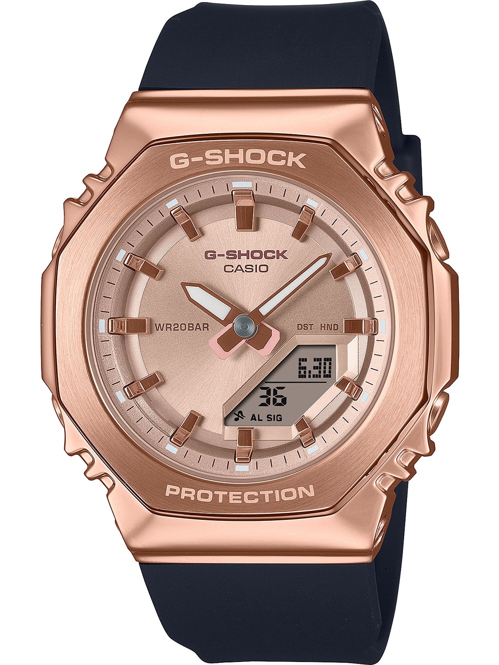 Casio Dameur GM-S2110PG-1A4ER – Elegant og Robust! FRI Fragt!