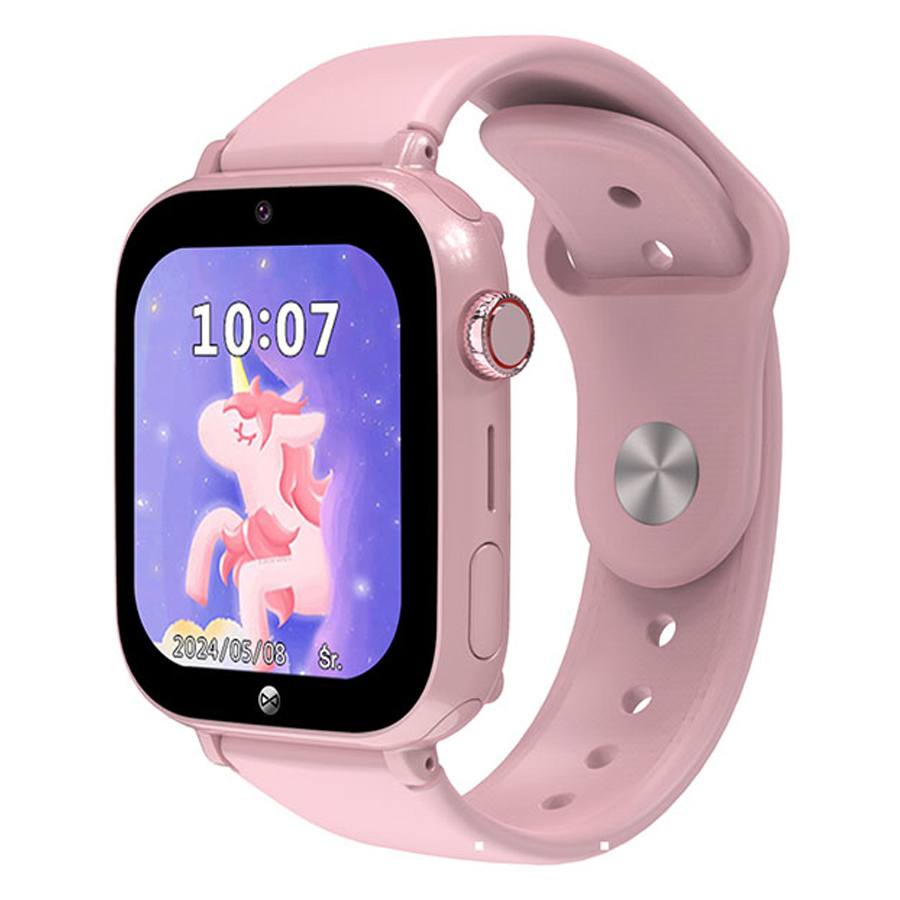 Lyserød GPS Smartwatch til Børn – Sikkerhed og Sjov!