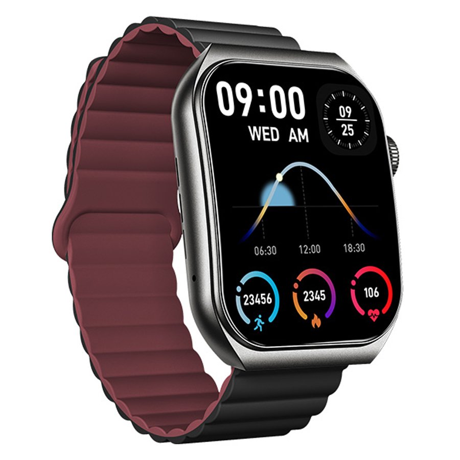 Elegant Sort Forever Tiron SWM-300 Smartwatch til Mænd