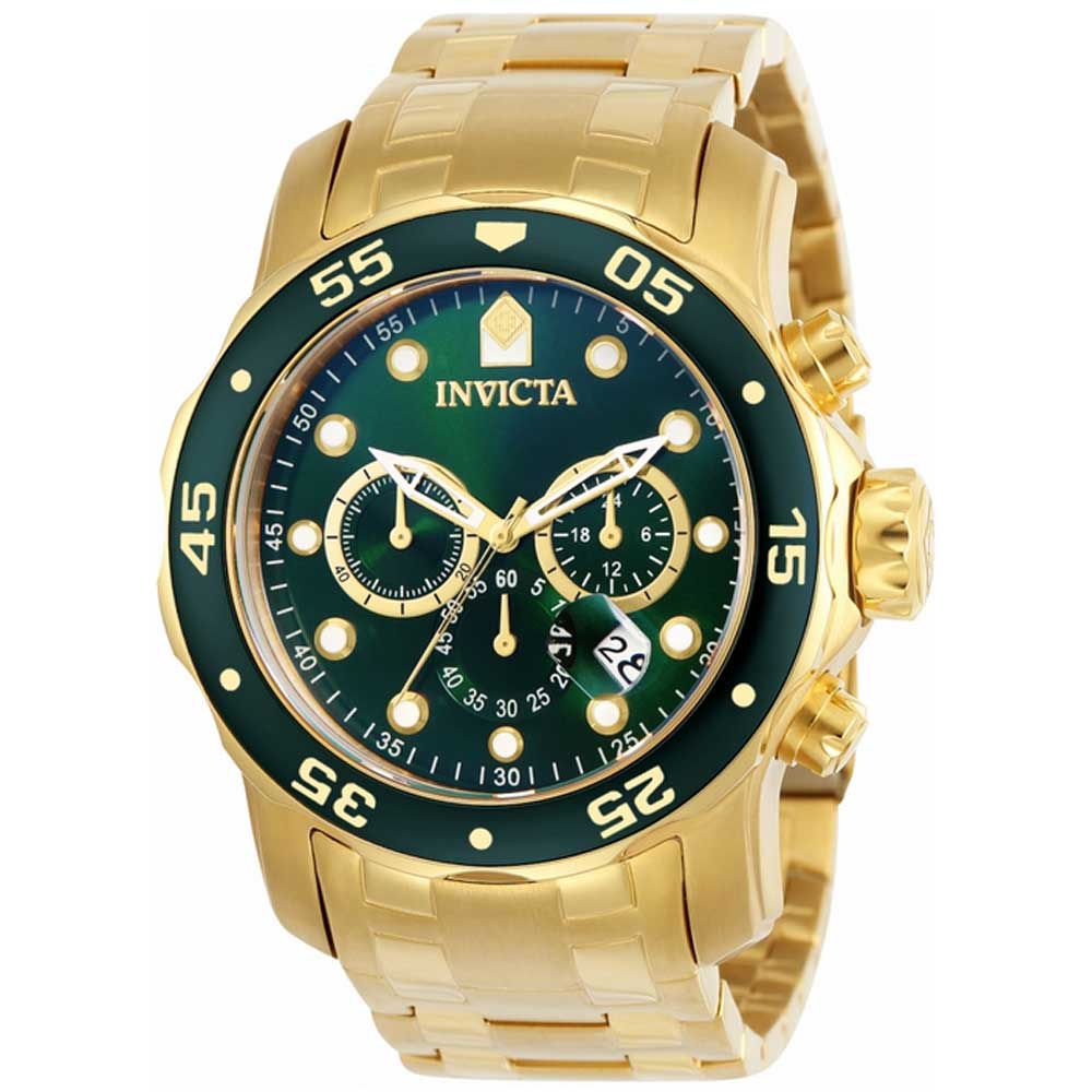 Invicta Inv0075 Herreur Pro Diver i Guld – FRI Fragt!