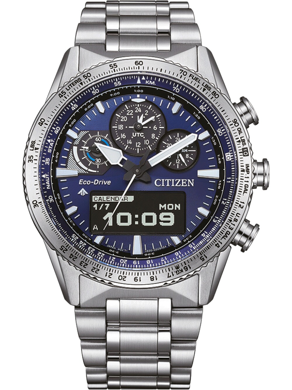 Citizen Jv2000 51l Herreur Promaster Sky Eco Drive Pilotur - Citizen Herreure - 4974374346209