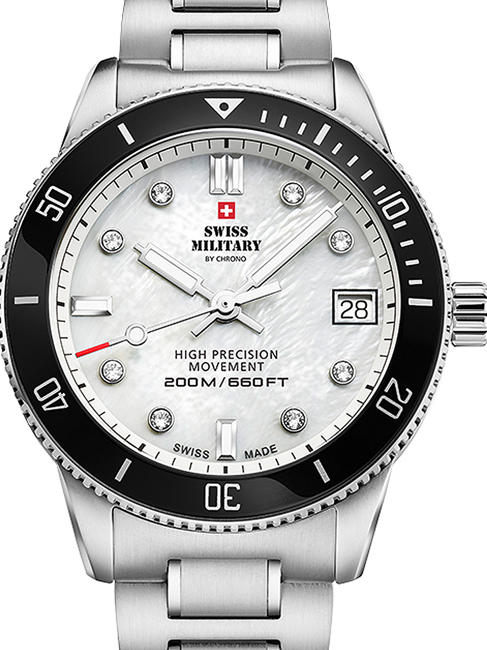Elegant Swiss Military Dameur – FRI fragt og hurtig levering