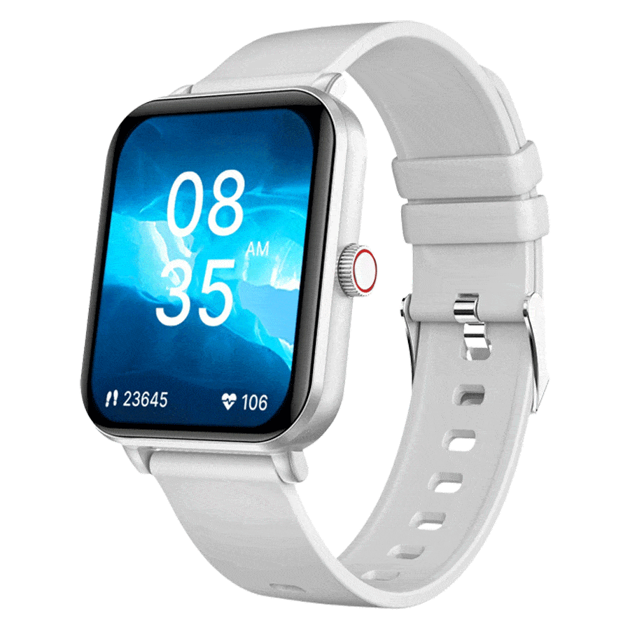 Niceboy Smartwatch Lite 4 Arctic Sølv – Stilfuld Sundhedsovervågning