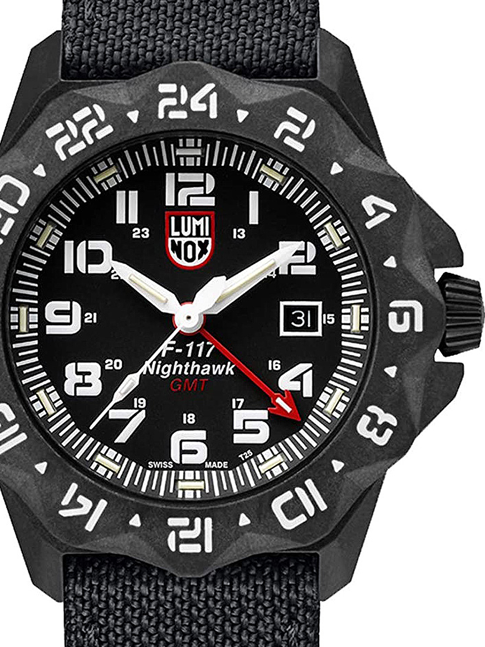 Luminox 6441 Herreur – 117 Nighthawk GMT på tilbud!