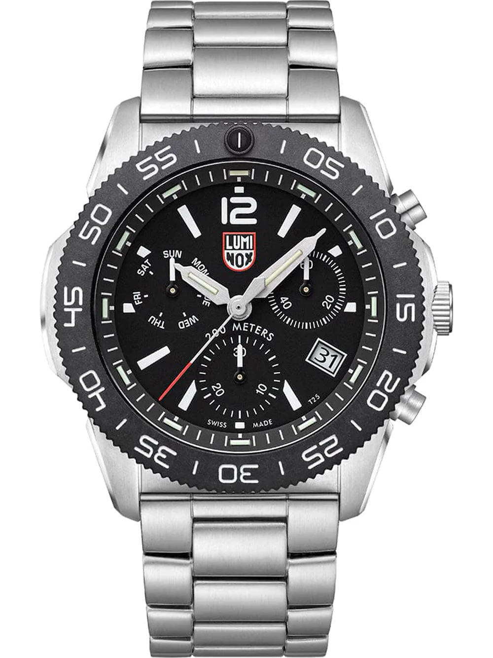 Luminox 3142 Herreur – Pacific Diver Chronograph med FRI Fragt!